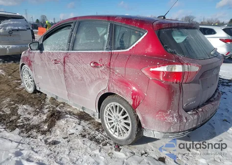 2013 Ford C-Max Hybrid Sel from USA, damaged, VIN 1FADP5BU2DL512427